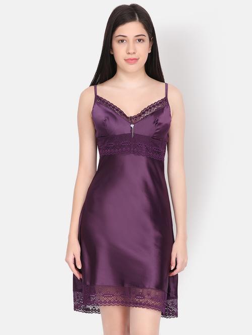 embellished lace detail babydoll - 16775017 - Very Small Image - 1