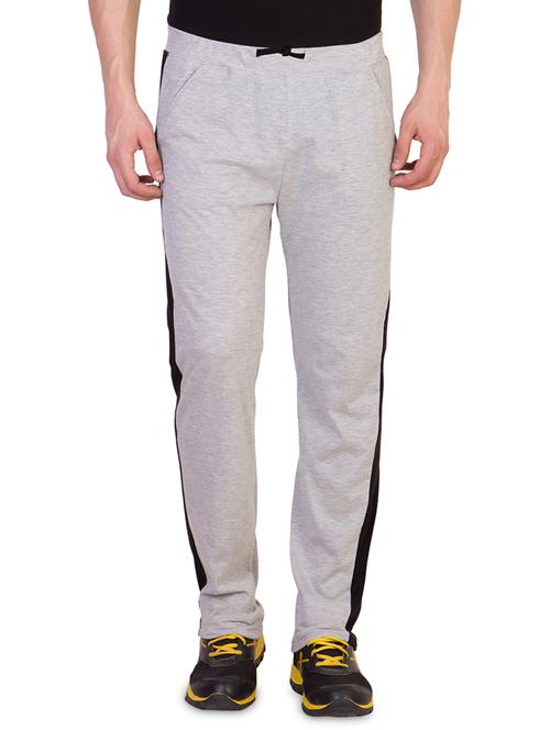 grey side striped full length track pant - 16775218 - Very Small Image - 1