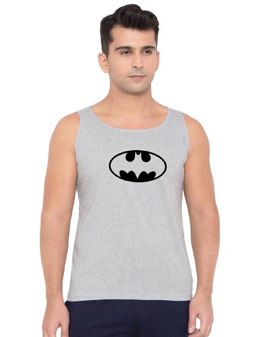 grey printed vest - 16775452 - Very Small Image - 1