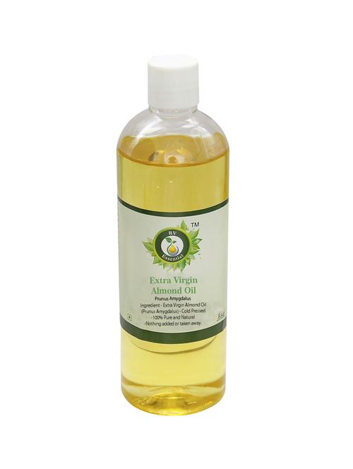 r v essential extra virgin almond oil 100ml- prunus amygdalus (100% pure and natural cold pressed) - 16775642 - Very Small Image - 1