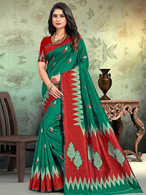 self design woven saree - 16777239 - Very Small Image - 1
