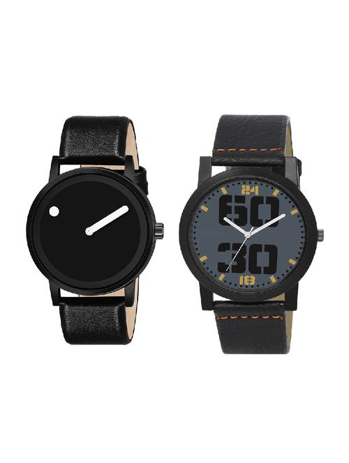 adk mt-04-lk-47 black color dial forboys & men - 16777603 - Very Small Image - 1
