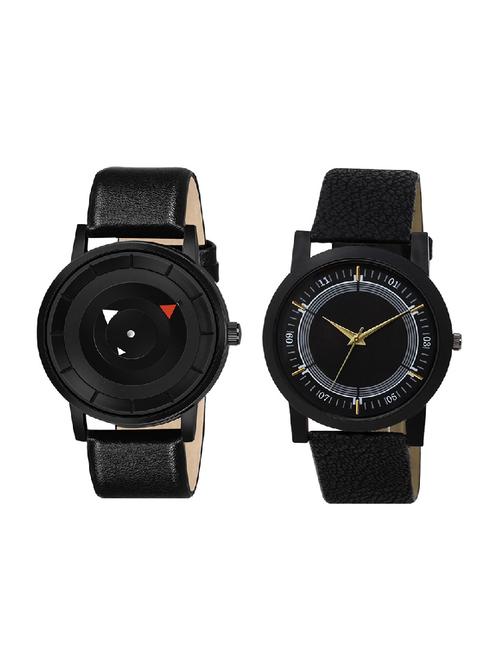 adk mt-06-lk-48 black color dial forboys & men - 16777625 - Very Small Image - 1