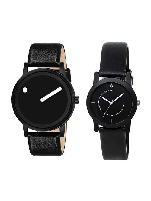 adk mt-04-lk-253 black color dial forboys & girls - 16777676 - Very Small Image - 1