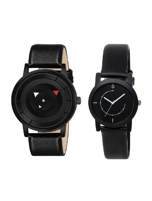 adk mt-06-lk-253 black color dial forboys & girls - 16777686 - Very Small Image - 1