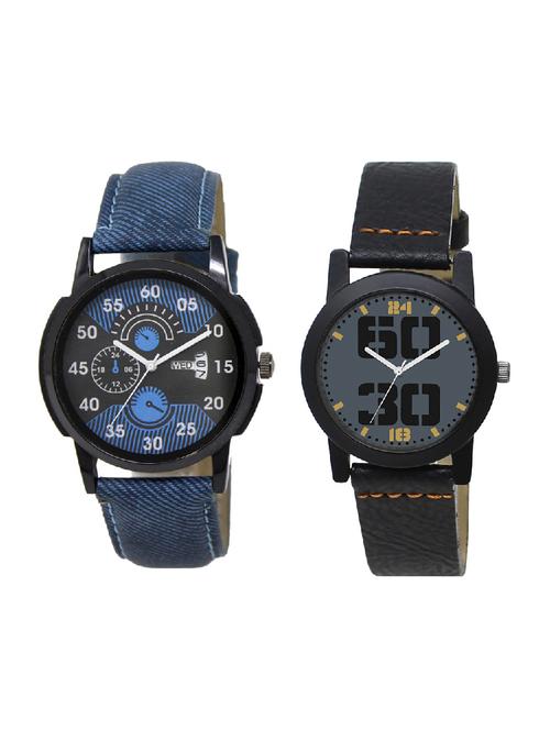 adk dd-02-lk-251 blue & black color dial formen & girls - 16777695 - Very Small Image - 1