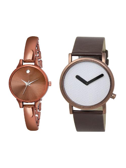 adk lk-36-ad-22 brown color dial formen & girls - 16777802 - Very Small Image - 1