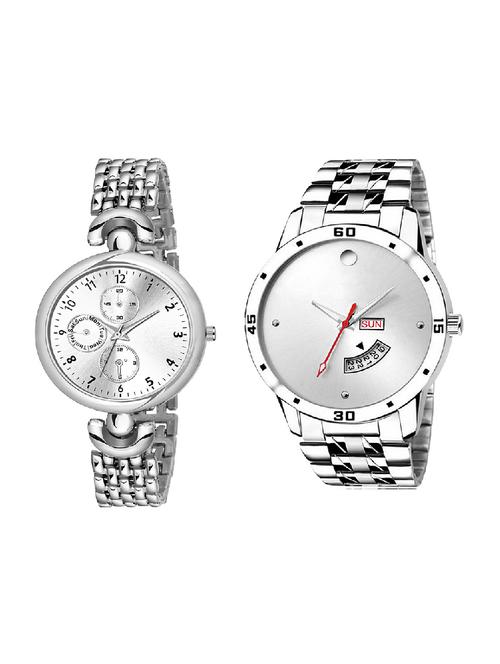 adk lk-103-ad-24 silver color dial formen & girls - 16777838 - Very Small Image - 1