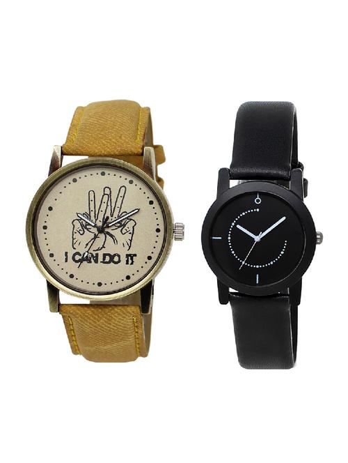 adk lk-30-253 orange & black color dial formen & girls - 16777851 - Very Small Image - 1
