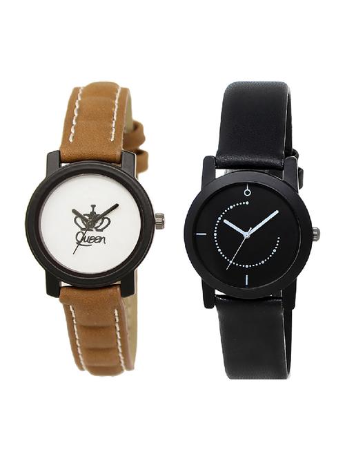 adk lk-209-253 brown & black color dial forgirls - 16778041 - Very Small Image - 1
