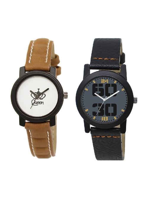 adk lk-209-251 brown & black color dial forgirls - 16778088 - Very Small Image - 1