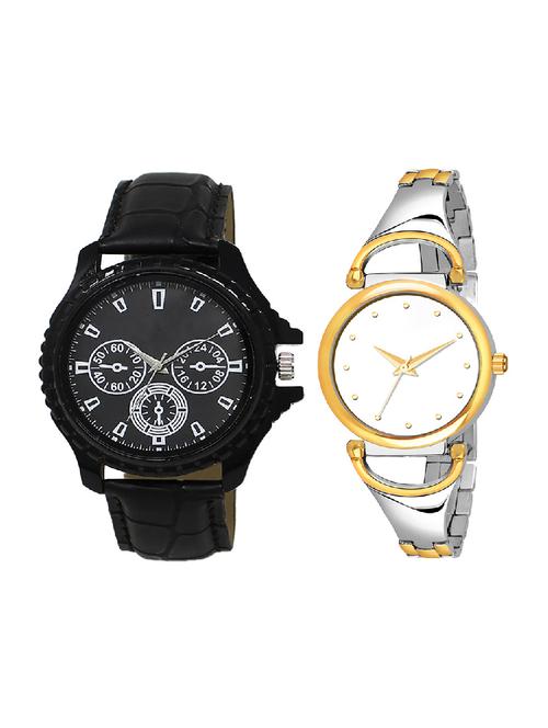 adk ad-04-25 black & gold color dial formen & girls - 16778098 - Very Small Image - 1