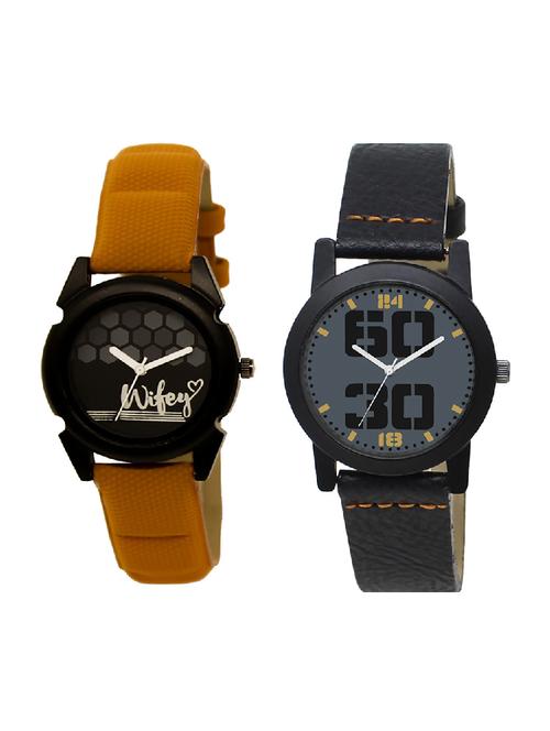 adk lk-235-251 orange & black color dial forgirls - 16778178 - Very Small Image - 1