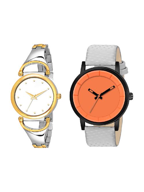 adk mt-01-ad-25 grey & gold color dial formen & girls - 16778212 - Very Small Image - 1