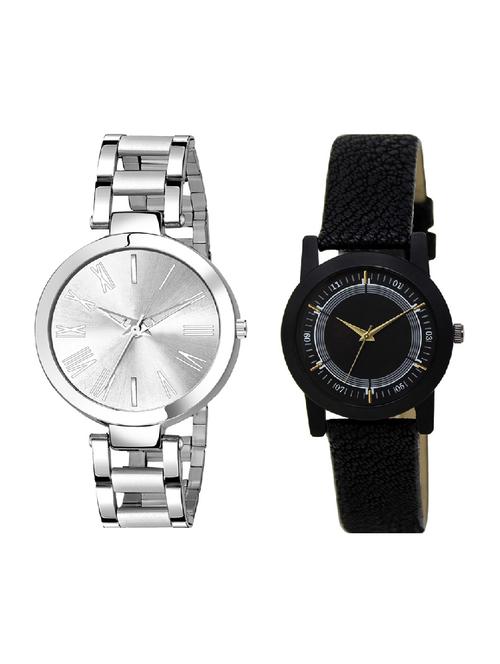 adk ad-21-lk-252 silver & black color dial forgirls - 16778334 - Very Small Image - 1