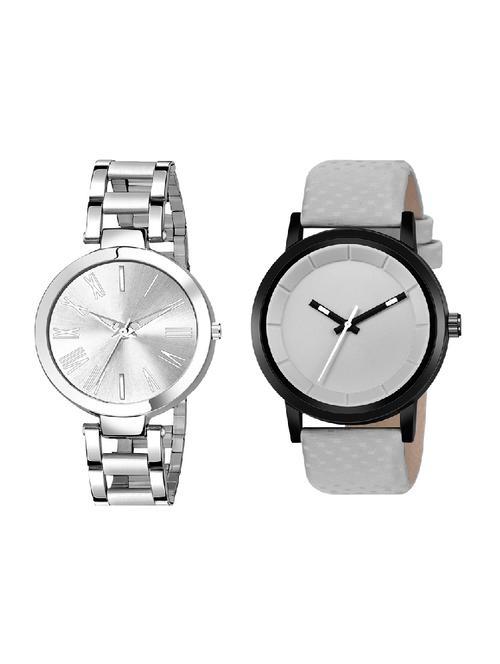 adk mt-gkt-ad-21 grey & silver color dial formen & girls - 16778354 - Very Small Image - 1