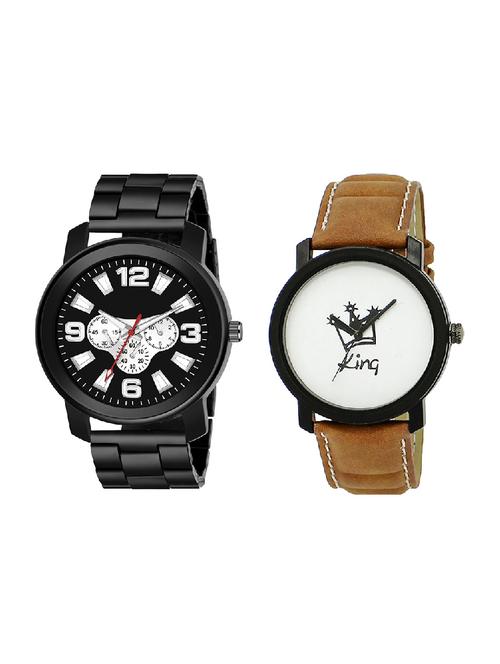 adk lk-18-ad-12 brown & black color dial formen - 16778425 - Very Small Image - 1