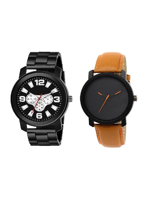 adk lk-20-ad-12 brown & black color dial formen - 16778429 - Very Small Image - 1