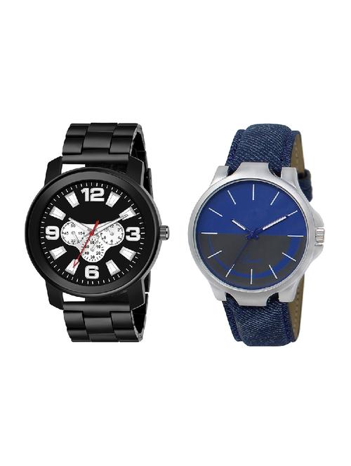 adk lk-24-ad-12 blue & black color dial formen - 16778437 - Very Small Image - 1
