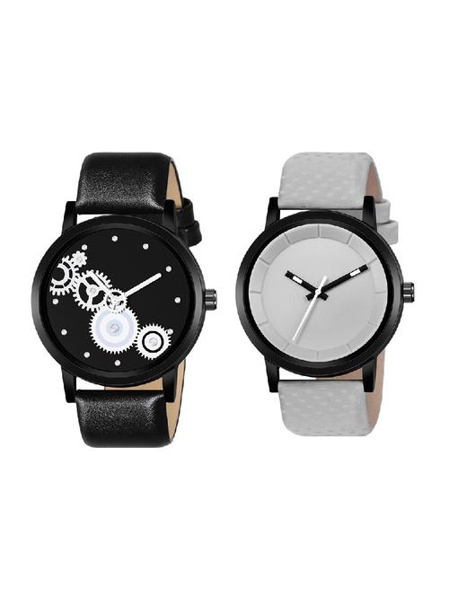 adk mt-07-gkt black & grey color dial forboys & men - 16778442 - Very Small Image - 1