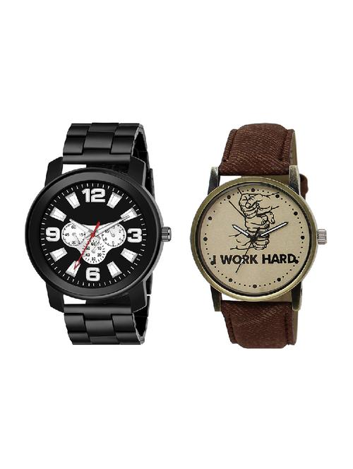 adk lk-29-ad-12 brown & black color dial formen - 16778447 - Very Small Image - 1