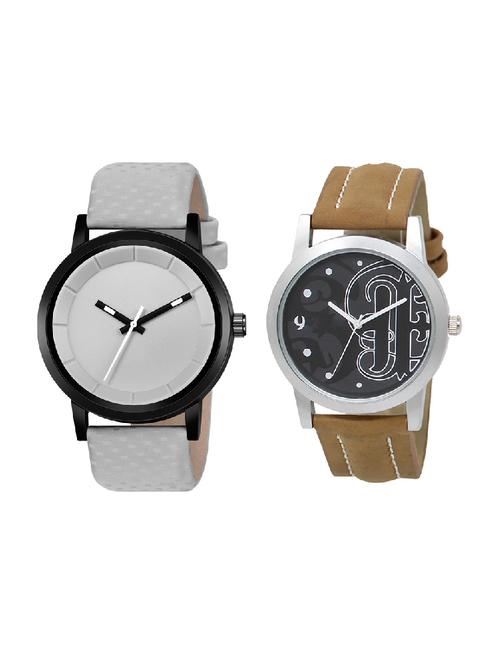 adk lk-14-mt-gkt brown & grey color dial formen - 16778472 - Very Small Image - 1