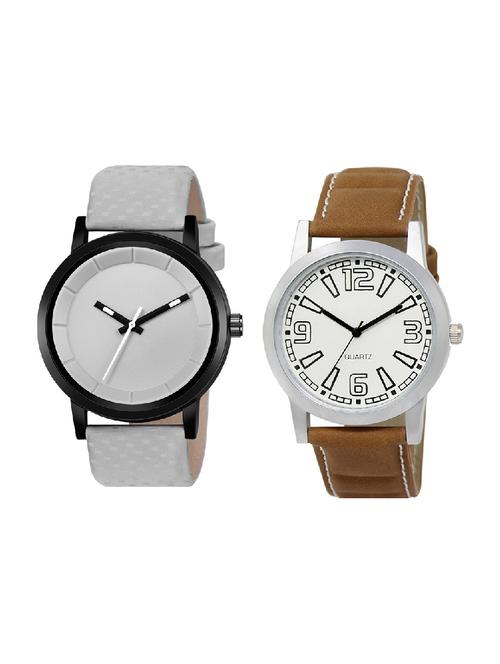 adk lk-15-mt-gkt brown & grey color dial formen - 16778474 - Very Small Image - 1