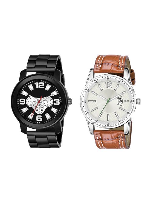 adk lk-46-ad-12 brown & black color dial formen - 16778479 - Very Small Image - 1