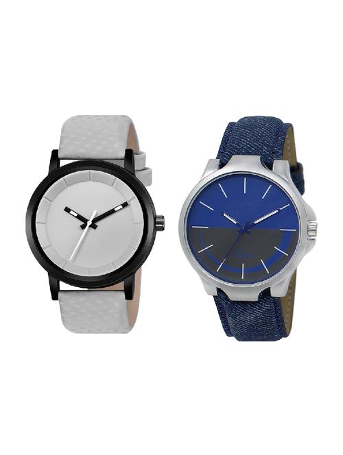 adk lk-24-mt-gkt blue & grey color dial formen - 16778492 - Very Small Image - 1