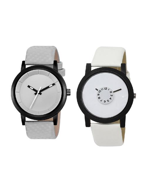 adk lk-26-mt-gkt white & grey color dial formen - 16778496 - Very Small Image - 1