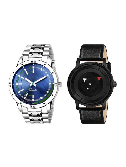 adk ad-05-mt-06 silver & black color dial formen & boys - 16778507 - Very Small Image - 1