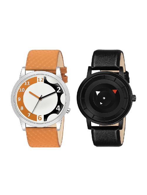 adk ad-11-mt-06 orange & black color dial formen & boys - 16778515 - Very Small Image - 1