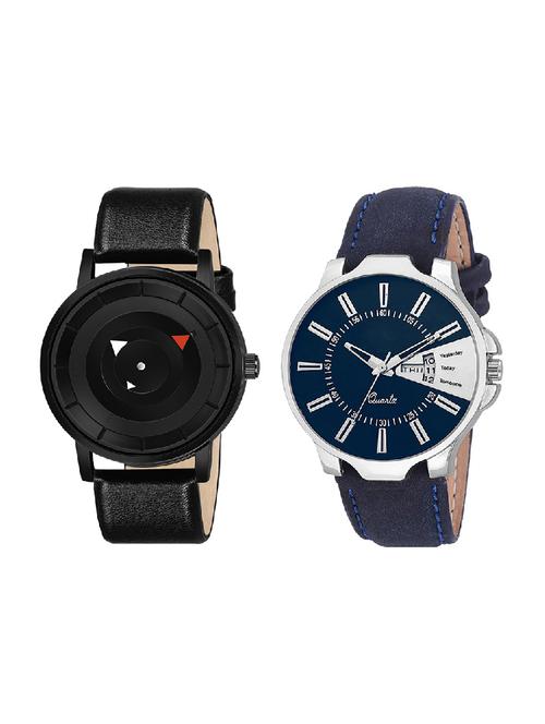 adk lk-23-mt-06 blue & black color dial formen & boys - 16778569 - Very Small Image - 1