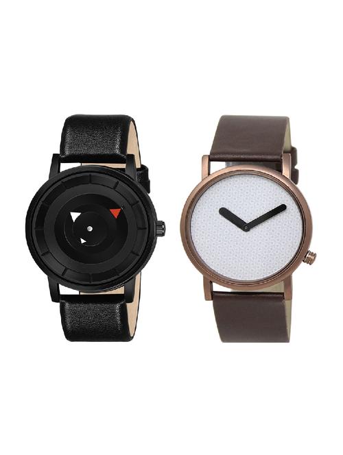 adk lk-36-mt-06 brown & black color dial formen & boys - 16778589 - Very Small Image - 1