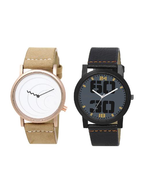 adk lk-38-47 beige & black color dial formen - 16778648 - Very Small Image - 1
