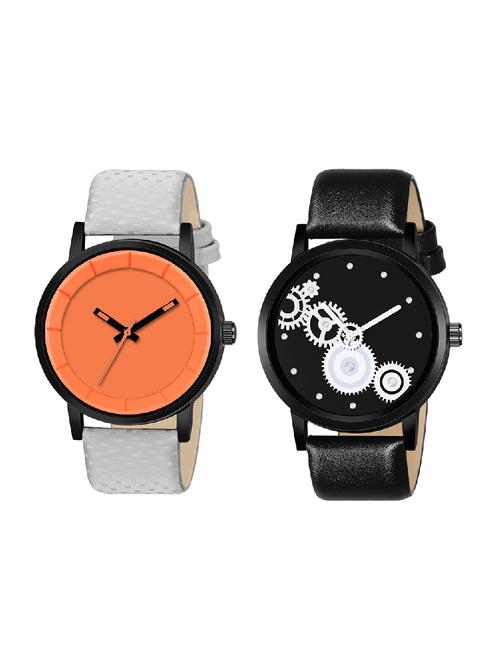 adk mt-01-07 grey & black color dial formen & boys - 16778651 - Very Small Image - 1