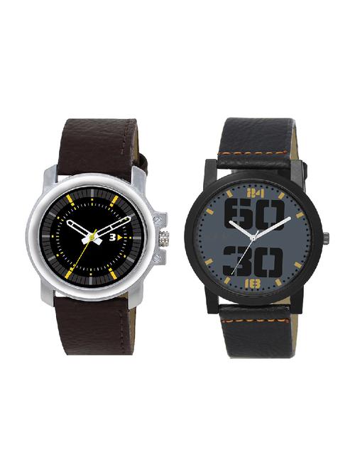 adk lk-44-47 brown & black color dial formen - 16778658 - Very Small Image - 1