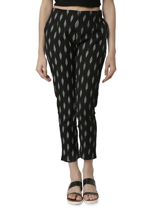 ikat print tapered pant - 16779810 - Very Small Image - 1