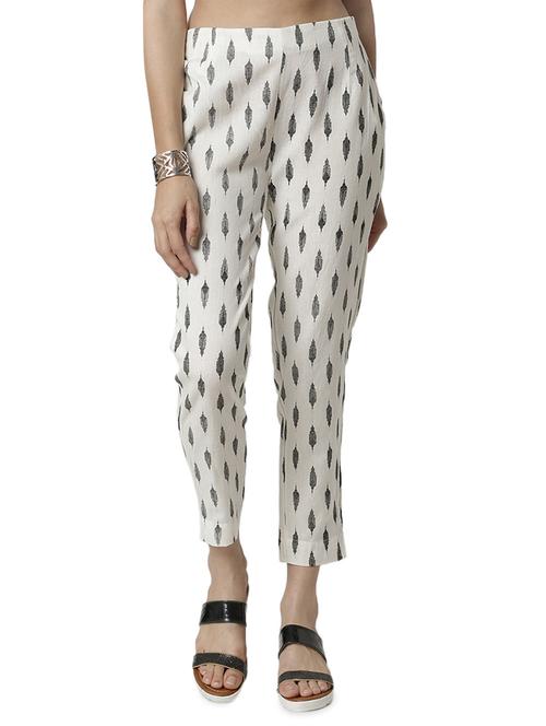 ikat print tapered pant - 16779811 - Very Small Image - 1