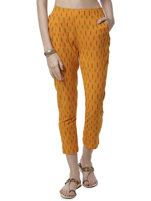 ikat print tapered pant - 16779837 - Very Small Image - 1