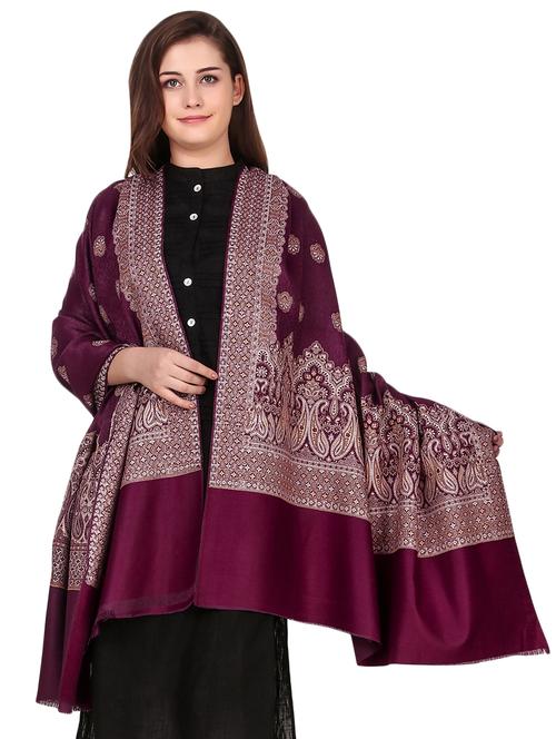 red polyester shawl - 16780577 - Very Small Image - 1