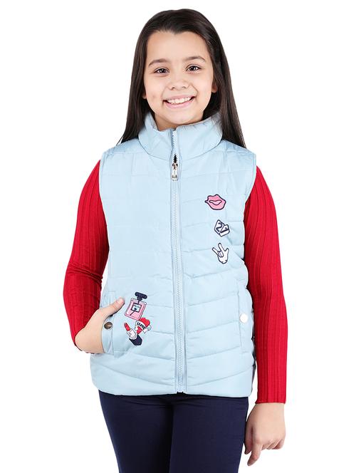 turtle neck quirky print padded jacket - 16780622 - Very Small Image - 1