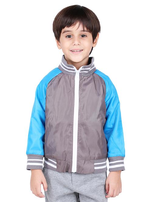 long sleeved color block jacket - 16780759 - Very Small Image - 1