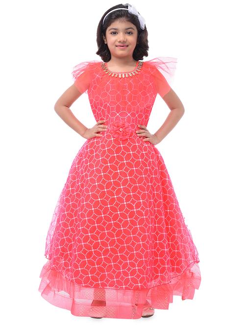 pink net party gown - 16781475 - Very Small Image - 1