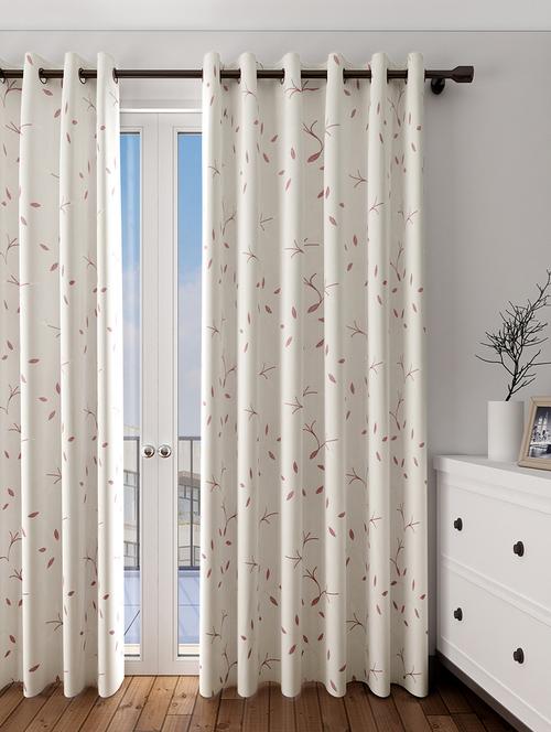 long size embroidery semi share long door curtains - 16782170 - Very Small Image - 1