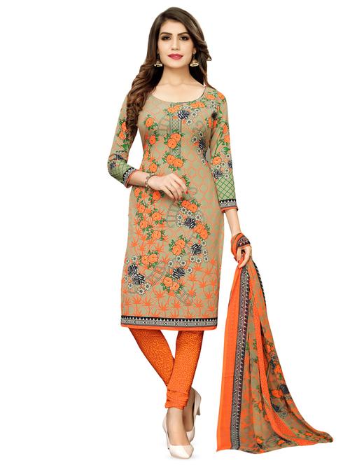 printed unstitched suit - 16783381 - Very Small Image - 1