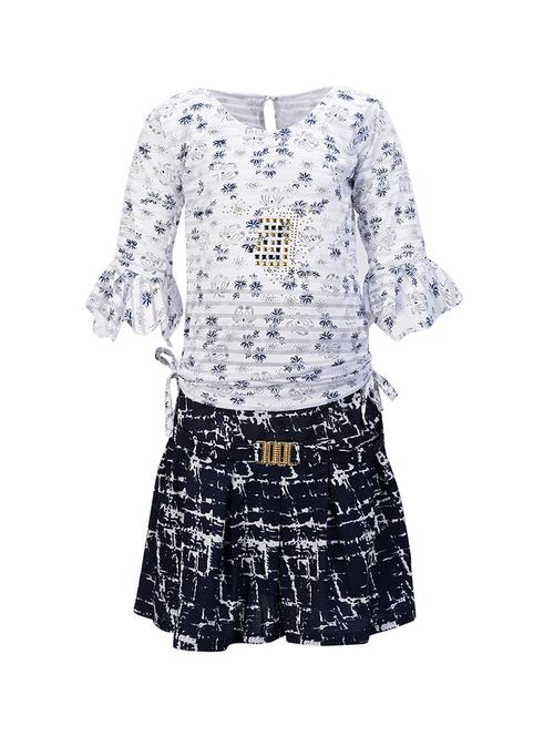 white cotton regular twin sets - 16783465 - Very Small Image - 1