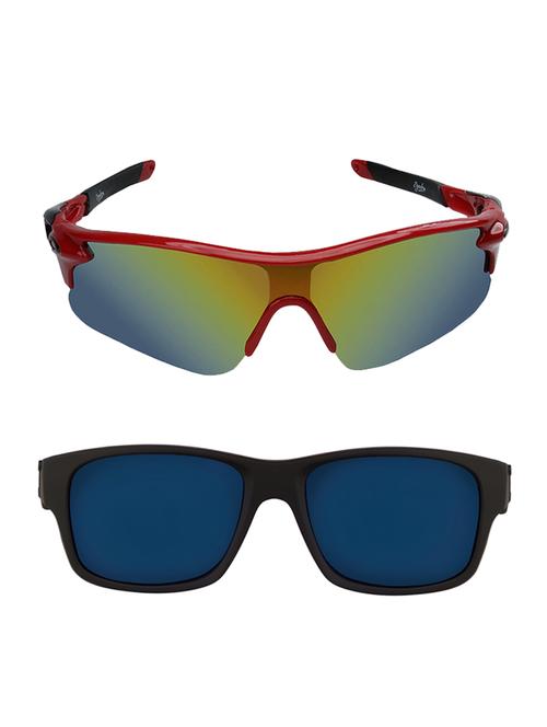 zyaden combo of 2 sunglasses combo-3785 - 16783794 - Very Small Image - 1