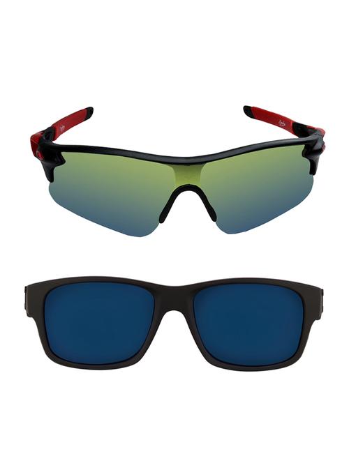 zyaden combo of 2 sunglasses combo-3804 - 16783813 - Very Small Image - 1