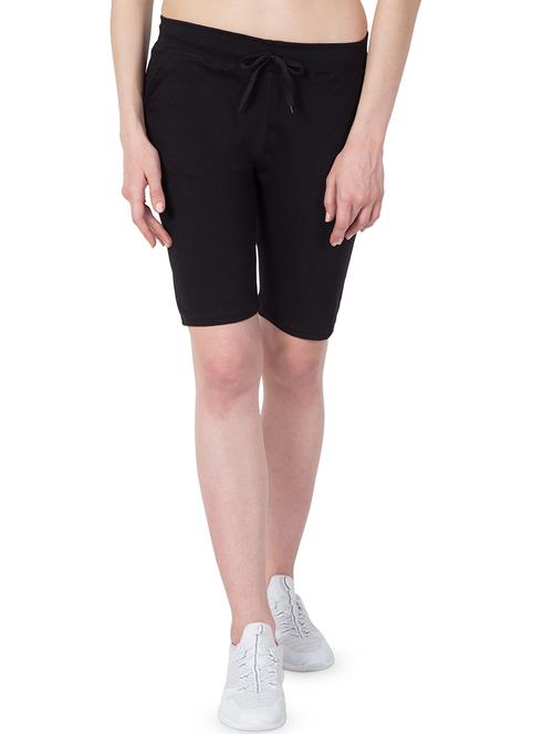 drawstring waist solid capri - 16784865 - Very Small Image - 1